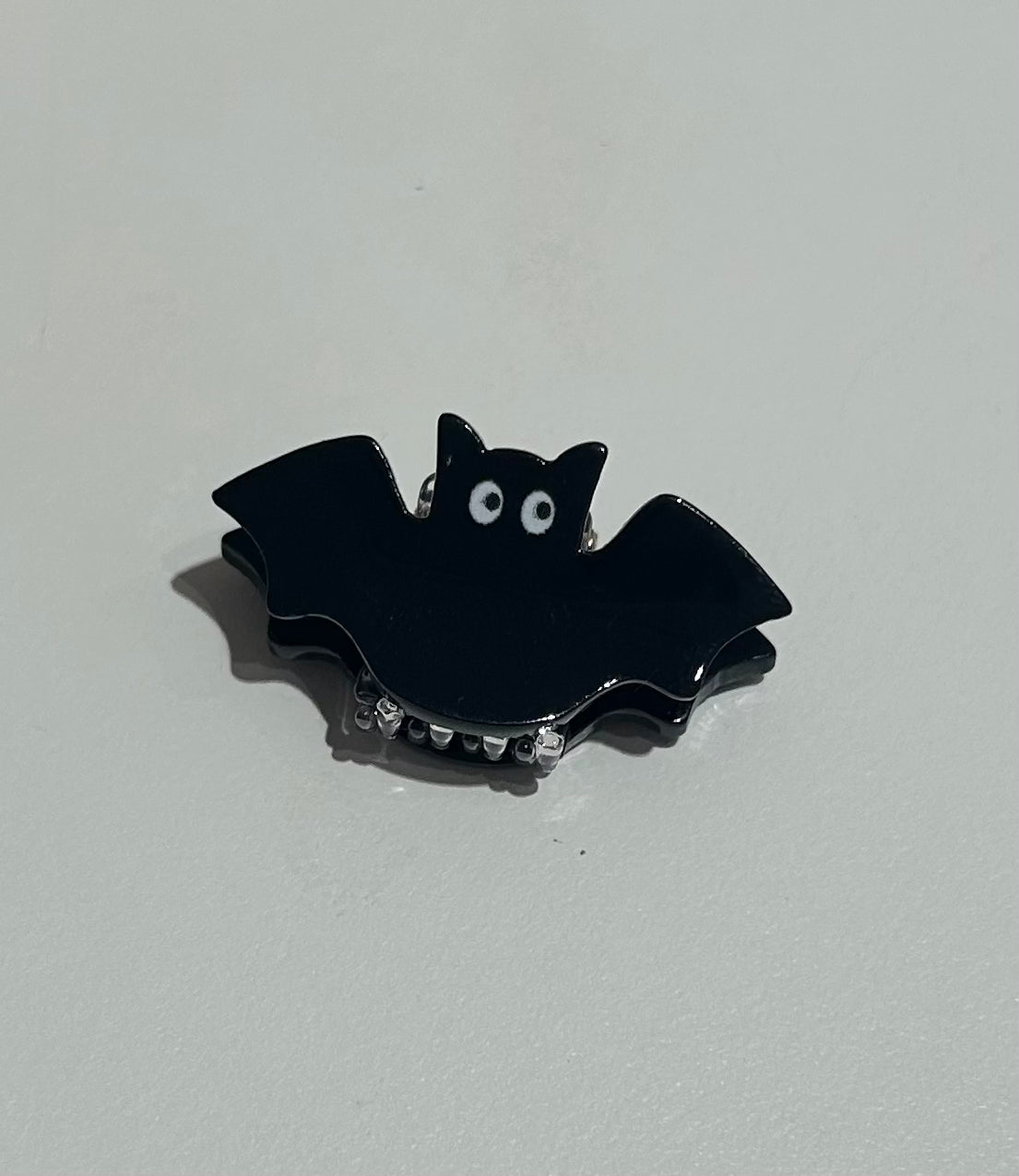 Haarklammer Fledermaus schwarz
