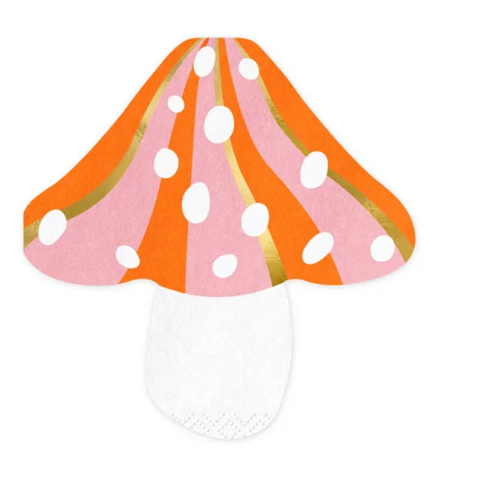 Papierserviette Pilz