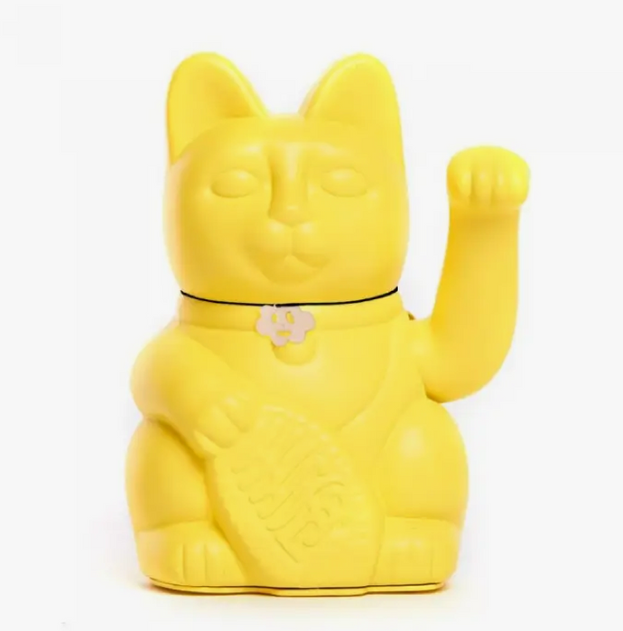Lucky Cat gelb