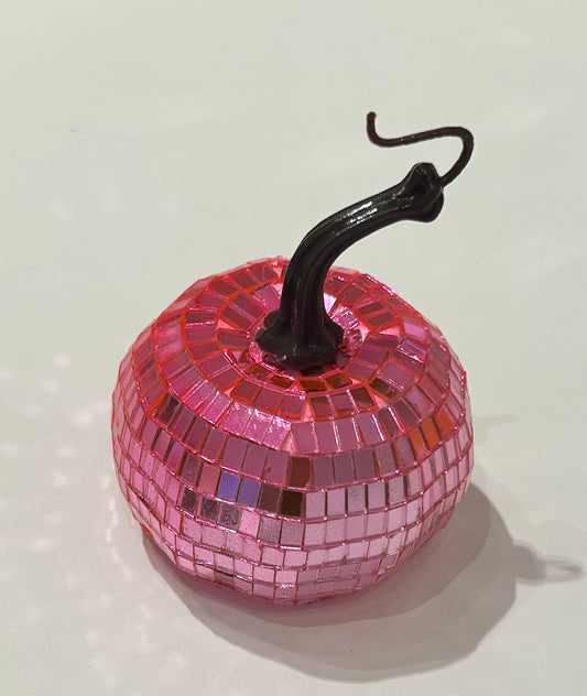 Disco Deko-Kürbis PINK S