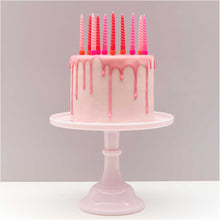 Lade das Bild in den Galerie-Viewer, Spiralkerzen pink
