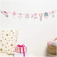 Lade das Bild in den Galerie-Viewer, Girlande Jolly Christmas Pastell
