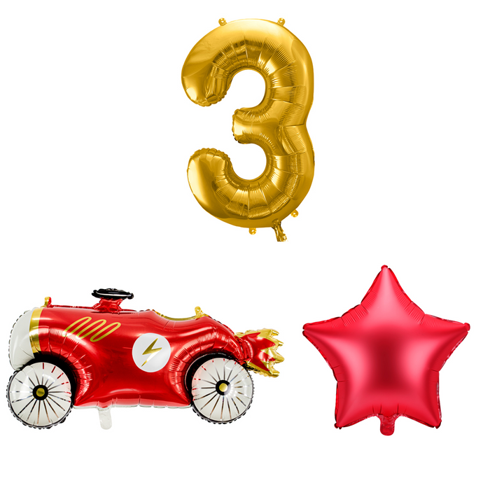 Folienballon Set Kindergeburtstag 