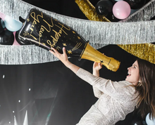 Lade das Bild in den Galerie-Viewer, Folienballon Sektflasche Happy New Year
