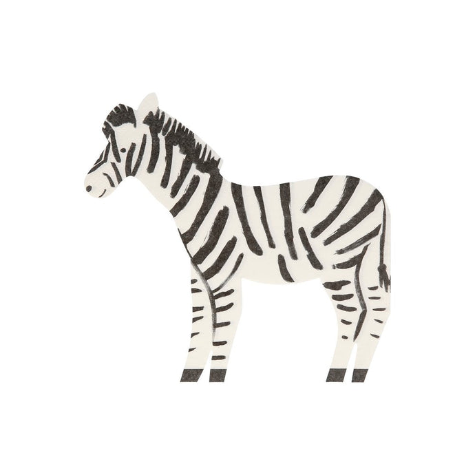Meri Meri Serviette Zebra