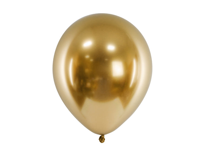 Luftballon glossy gold, 30cm