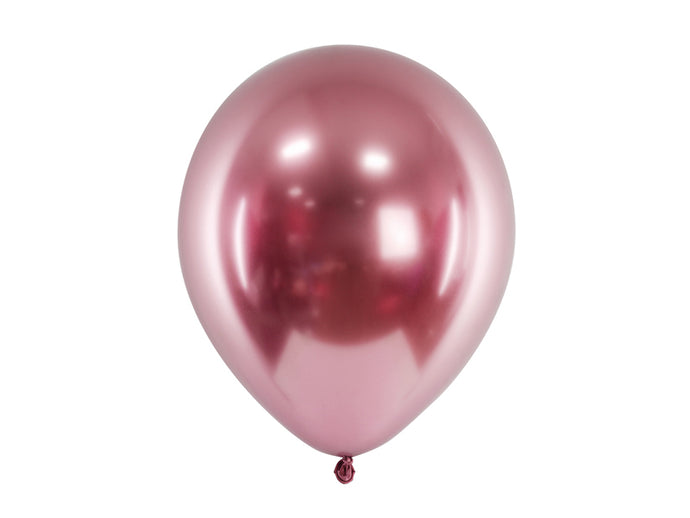 Luftballon glossy rosé, 30cm