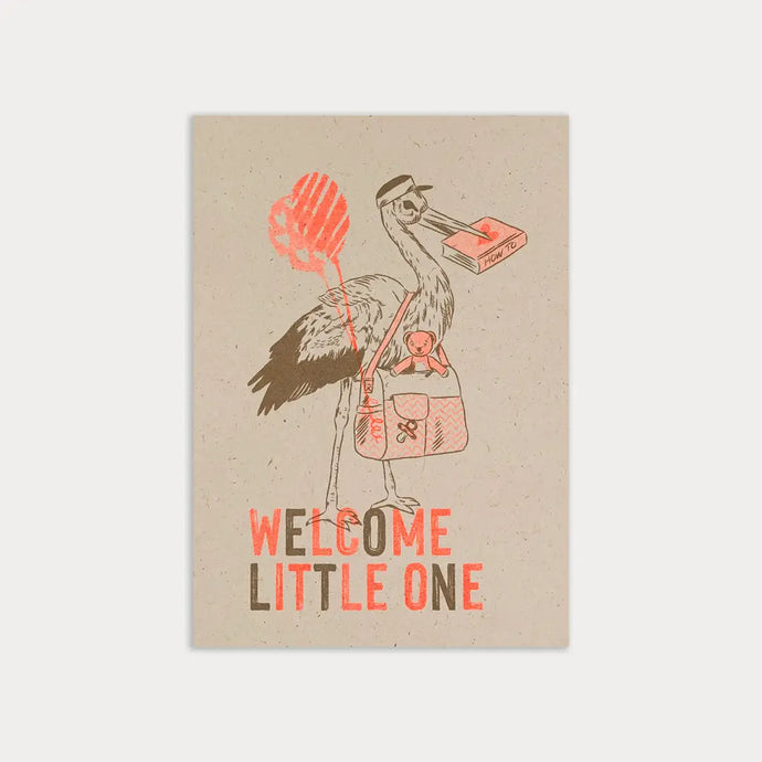 Karte Welcome little one