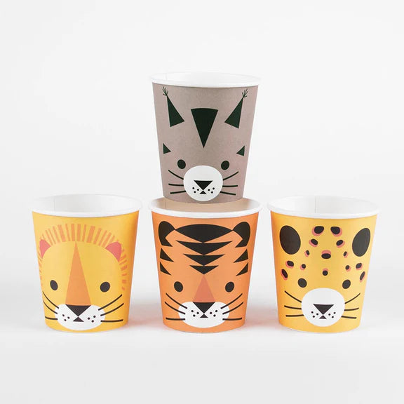 Becher Wilde Katzen