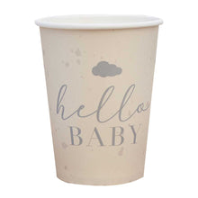 Lade das Bild in den Galerie-Viewer, Becher Hello Baby nude/hellgrau
