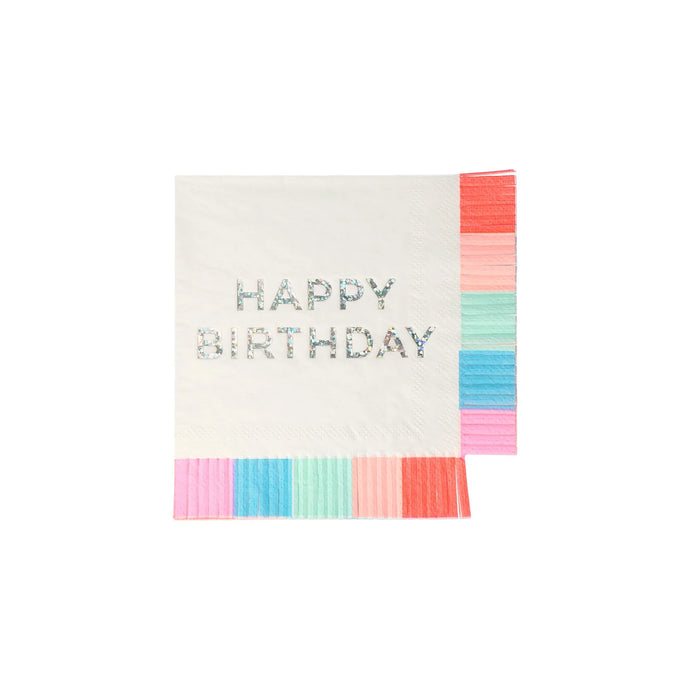 Meri Meri Servietten Happy Birthday